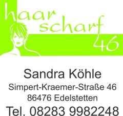 Gewerbe: Haarscharf 46 Friseursalon